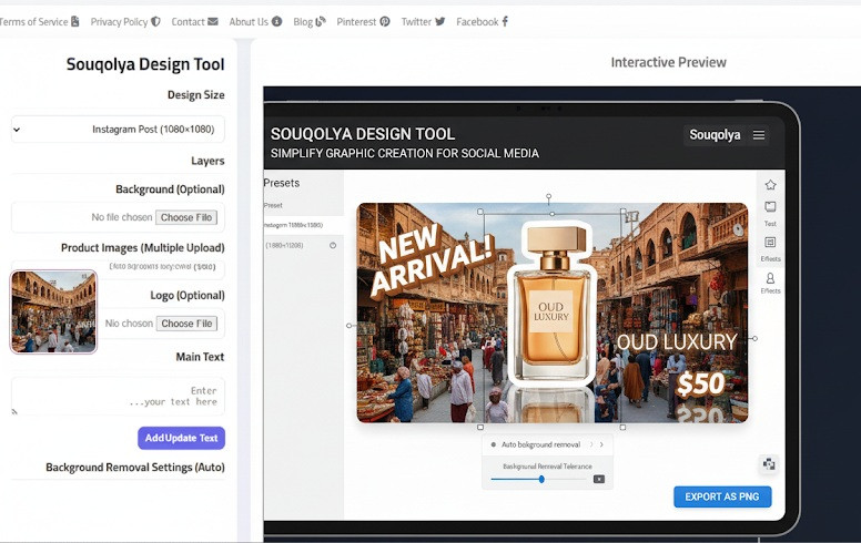 How to Use the Souqolya Design Tool: A Step-by-Step Guide for Stunning Social Media Graphics